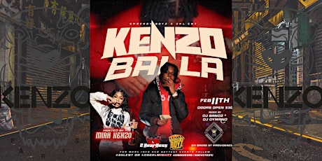 Kenzo Balla Live x So Fly Saturday Hosted By Miah Kenzo