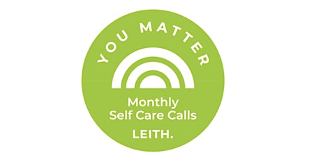 You Matter. | A call about Self Care