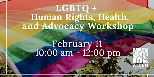 LGBTQ+ Human Rights, Health, and Advocacy Workshop