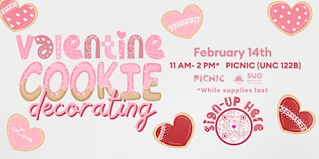 Valentine's Day Cookie Decorating primary image