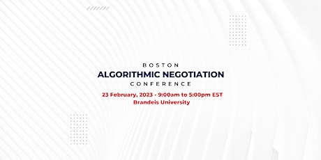 Conference on Algorithmic Dispute Resolution
