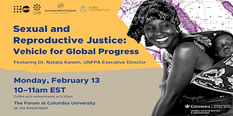 Sexual & Reproductive Justice: Vehicle for Global Progress (Online)