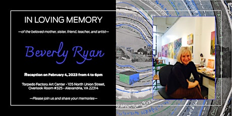 Beverly Ryan Memorial Reception