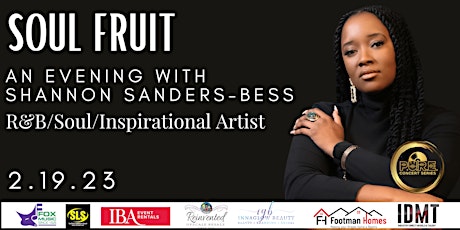 SOUL FRUIT: An Evening with Shannon Sanders-Bess
