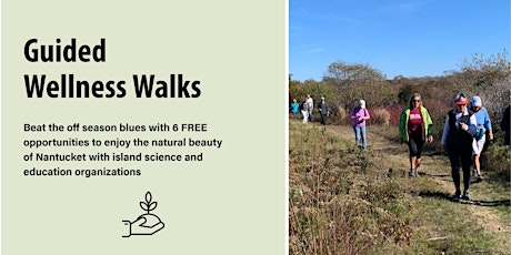 Guided Wellness Walks – with the Nantucket Conservation Foundation