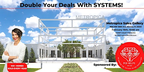 Double Your Real Estate Deals with SYSTEMS!