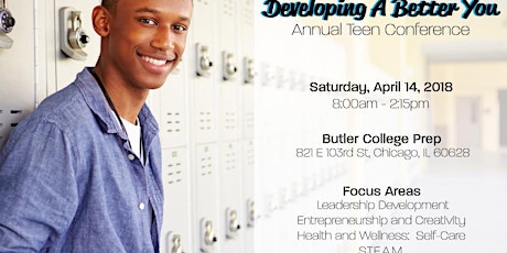 Volunteer Registration: Developing a Better You Annual Teen Conference primary image