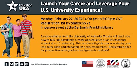 Launch Your Career and Leverage Your U.S. University Experience!