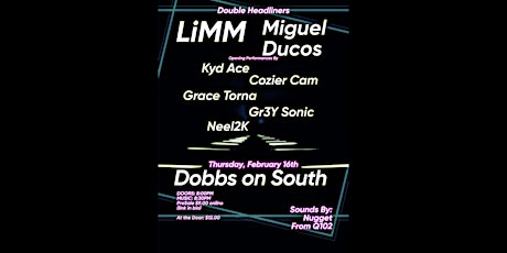 Miguel Ducos + Limm / Kyd Ace / Cozier Cam / Grace Torna + more