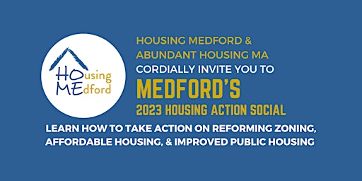 Medford's 2023 Housing Action Social