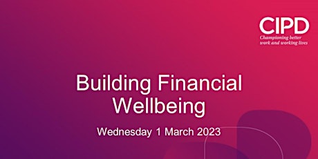 Building Financial Wellbeing