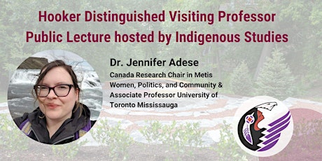 Jennifer Adese - Public Lecture NEW DATE!