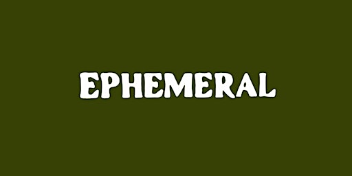 Ephemeral Pop Up at Cent's Pizza + Goods Feb. 15