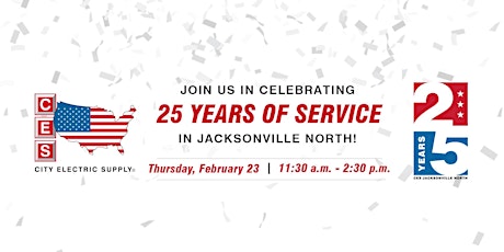 City Electric Supply Jacksonville North Celebrates 25 Years!