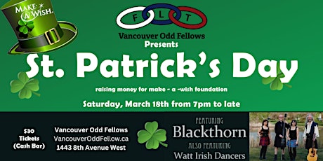 St Patrick's Day Fundraiser