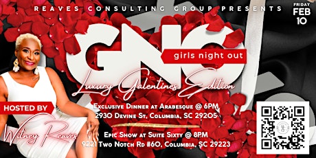 GNO (Girls Night Out) XOXO : Luxury Galentine's Edition