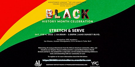 Black History Month +  Young Professionals Stretch and Serve