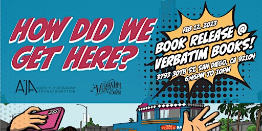 How Did We Get Here? Book Release Event at Verbatim Books!