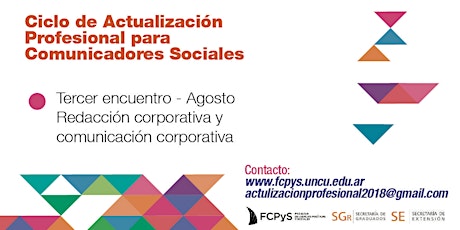 Imagen principal de Taller de Redacción y comunicación corporativa - Tercer encuentro Ciclo de Actualización Profesional para Comunicadores Sociales