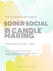 Sober Social & Candle Making Class