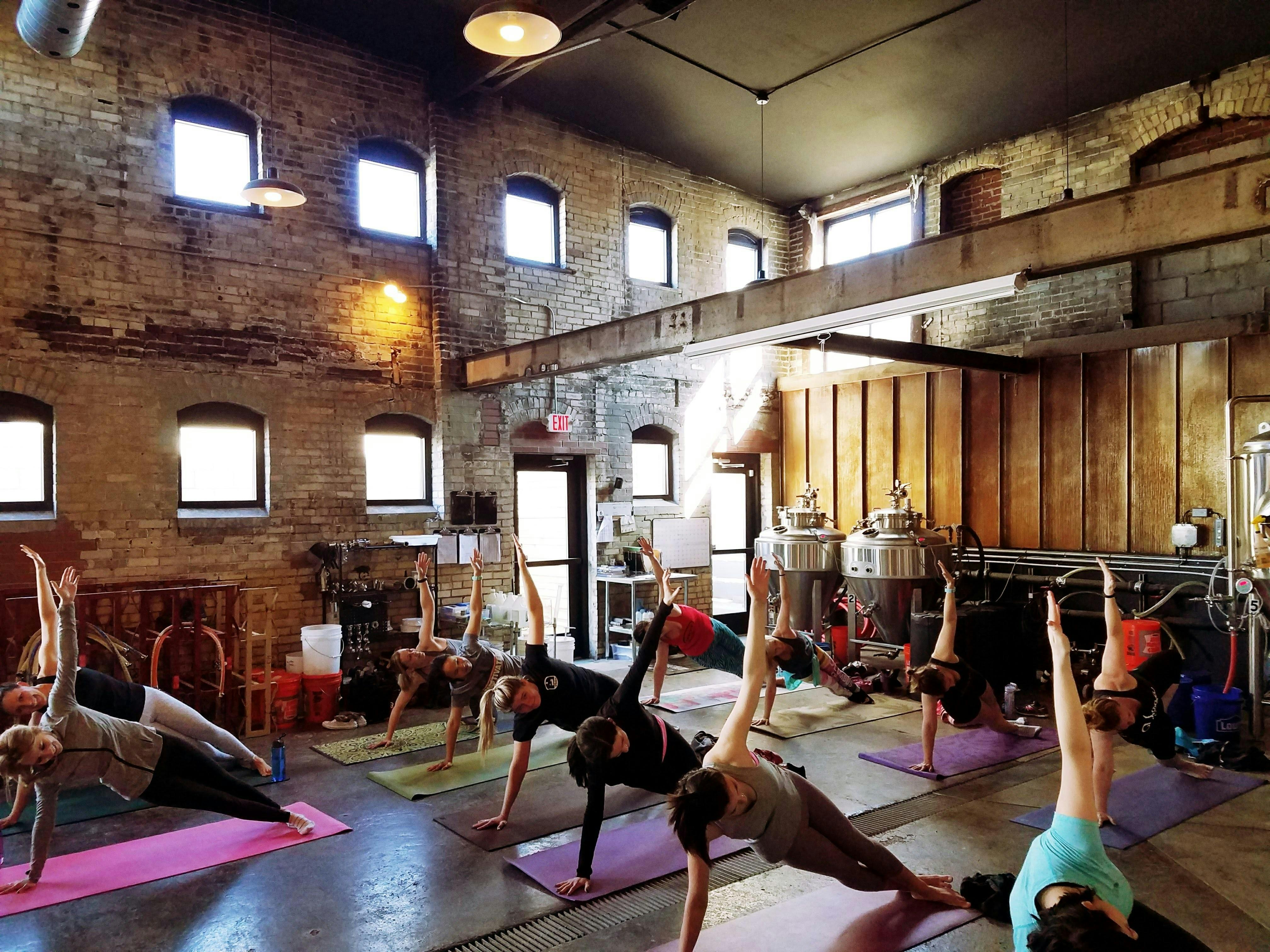 Yoga at Platform Beer Co with AR Snavley Fitness