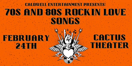 70s and 80s Rockin Love Songs - Live at Cactus Theater!