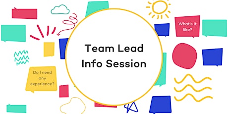 Talk Climate To Me  - Team Lead Info Session
