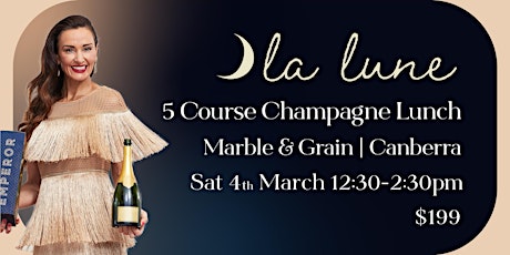 'La Lune' Champagne Masterclass and Lunch primary image