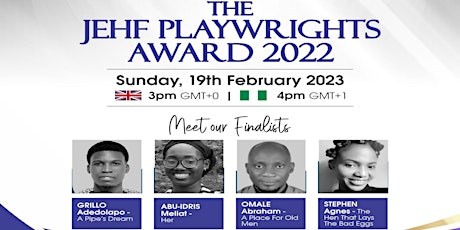 JEHF Playwriting Competition 2022 Awards