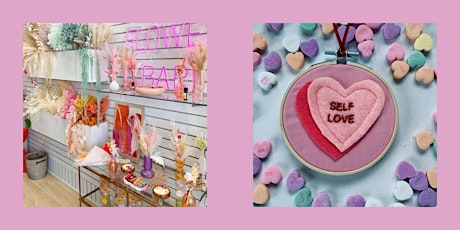 Stitch Your Own Candy Heart Embroidery Workshop