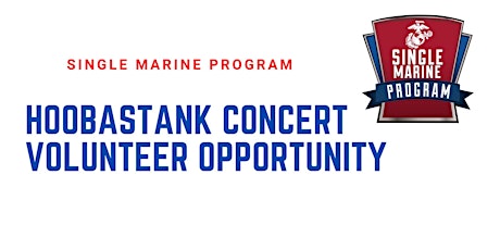 SM&SP Hoobastank Concert Volunteer Opportunity