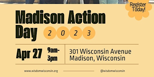 WISDOM Madison Action Day 2023