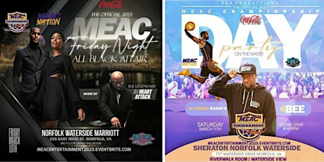 Official MEAC - Fri. Night  All Black Affair & Sat. Championship DAY Party