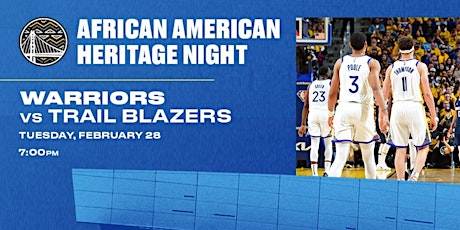 Golden State Warriors African American Heritage Night at Chase Center