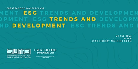 C4G MasterClass: ESG Trends and Development
