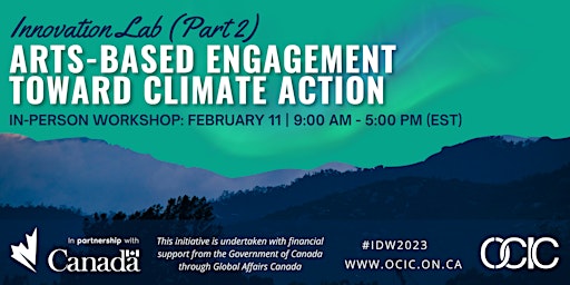 OCIC Innovation Lab Part 2: Arts-Based Engagement Toward Climate Action