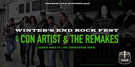 Winter's End Rock fest with Con Artist and The Remakes