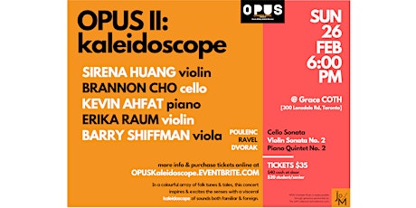 OPUS II: Kaleidoscope [OPUS Chamber Music]