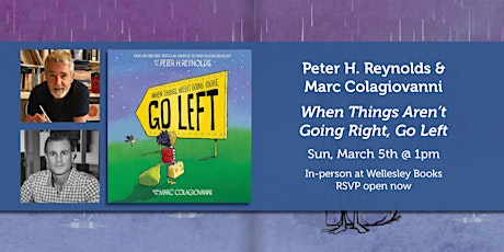 Peter H. Reynolds and Marc Colagiovanni Book Release Event