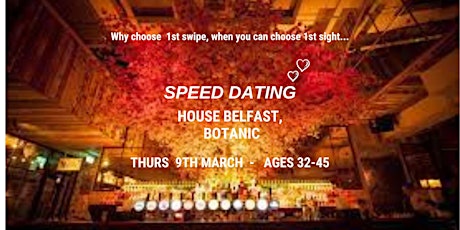 Head Over Heels @ House Belfast (Speed Dating ages 32-45)