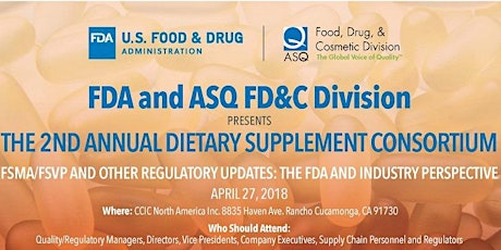 The 2nd Annual Dietary Supplement Consortium primary image