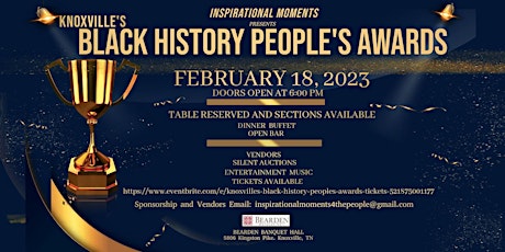 Knoxville's Black History Peoples Awards