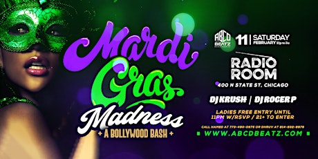 MARDI GRAS MADNESS | A NOLA Style Bollywood Bash | Radio Room