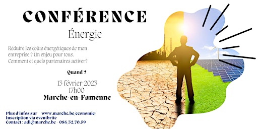 Conférence énergie : réduire les coûts énergétiques de mon entreprise ?