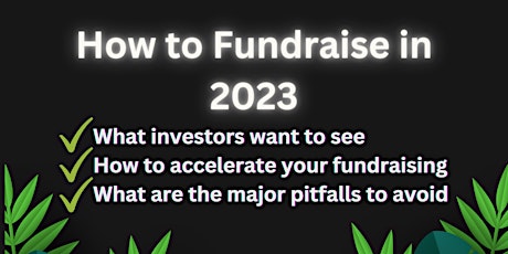 How to accelerate your fundraising in 2023?