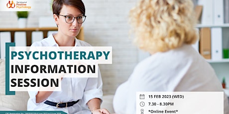 Online Psychotherapy information session