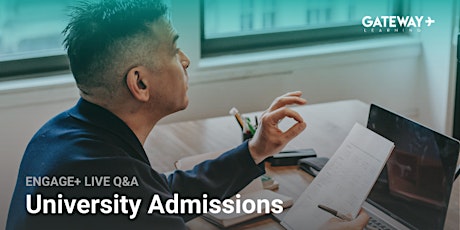 ENGAGE+ Admissions Live Q and A