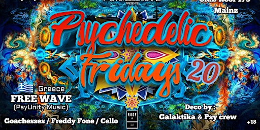 Psychedelic Fridays #20 / FREE WAVE (PsyUnity Music) Greece.