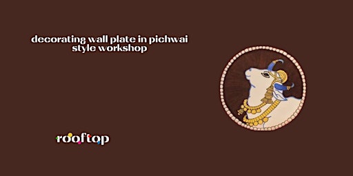 Decorating Wall Plate in Pichwai Style Workshop