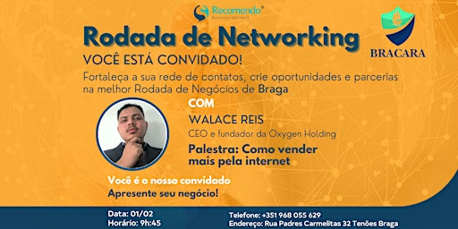 Networking + Palestra: Como vender mais pela internet